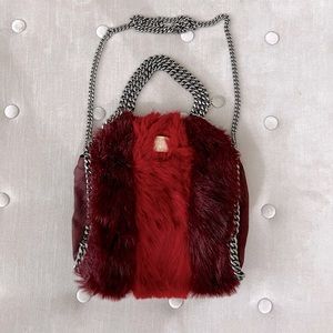STELLA MCCARTNEY fur falabella bag